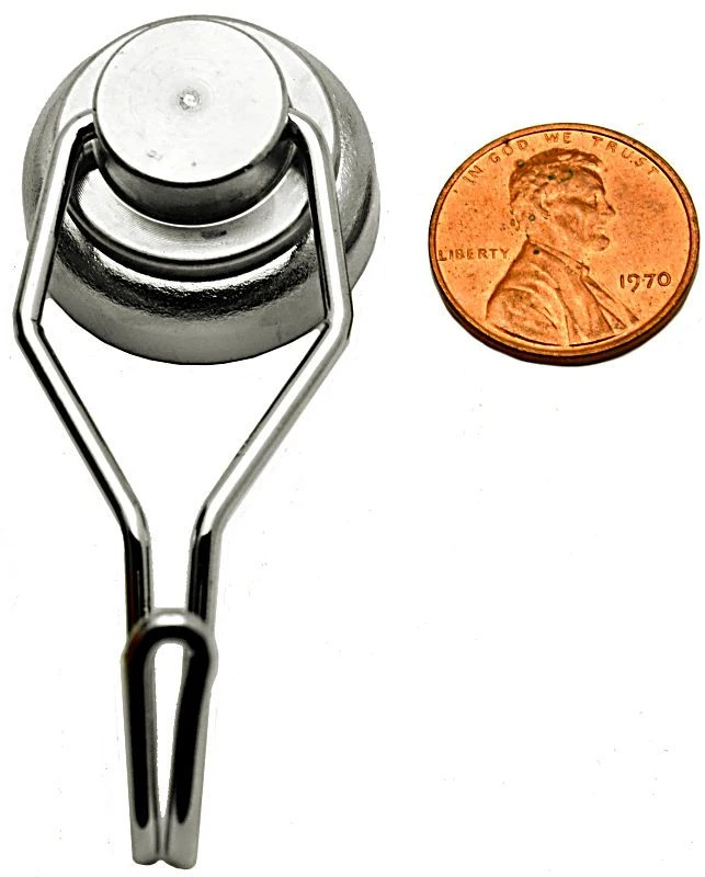 4 Swivel Hook Magnets- Each Holds 18 Lbs 4 Swivel Hook Magnets- Each Holds 18 Lbs